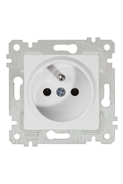 Mutlusan Rita White Ups (French) Socket (Mkz)