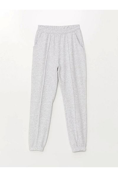 LC Waikiki LCW Kids Girls' Black Jogger Sweatpants - Πακέτο 2 με ελαστική μέση