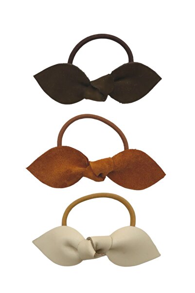 ipobomi İpobomi - Rust Ponnies 3'lü Lastikli Toka Seti