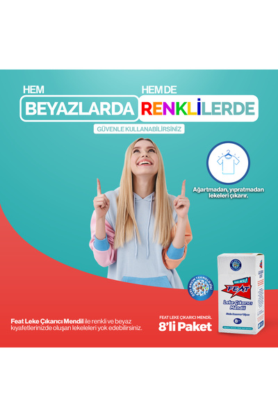 ROSSMANN Leke Çıkarıcı Mendil 8 Adet Kutu