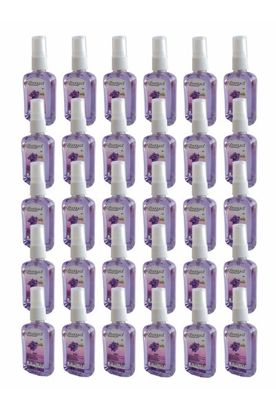ÇANAKKALE kolonyaları Lavanta Kolonyası -50 ml Sprey - (PET ŞİŞE) 30 Adet