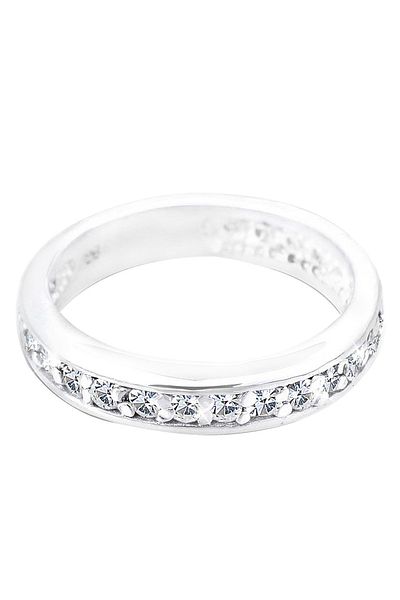 ELLI Prsten ze stříbra 925 - Crystal