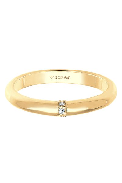 ELLI Ring Ring Diamond 925 Sterling Silver