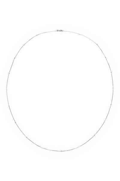 ELLI Colier Dama Plachete Basic Sparkling Cu Zirconiu Din Argint Sterling 925