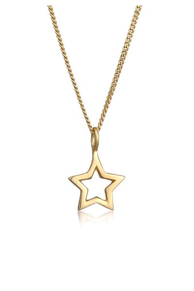 ELLI Necklace Ladies Star Pendant Astro Modern In 925 Sterling Silver