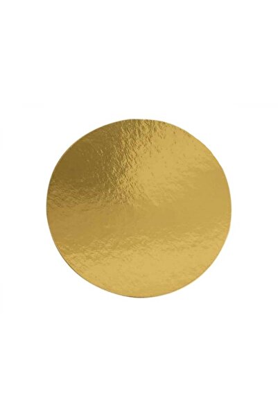 fotopasta Pasta Mendili ( Altlık ) Gold Tek Pasta Yuvarlak 1 Adet