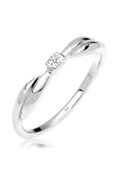 ELLI Ring Verlobung Diamant 925 Sterling Silber