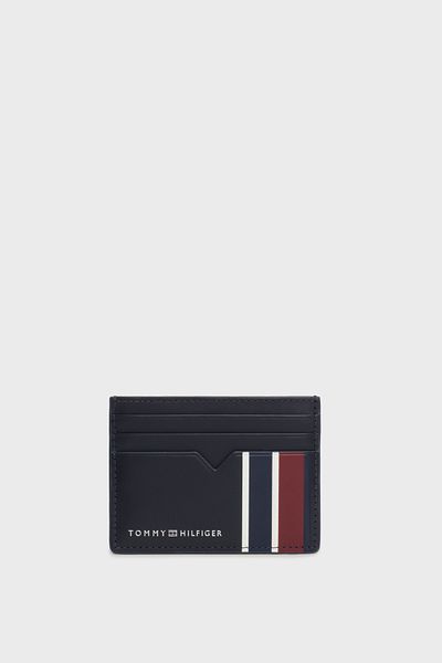 Tommy Hilfiger Tommy Hilfiger Blue Printed Men Cardholder