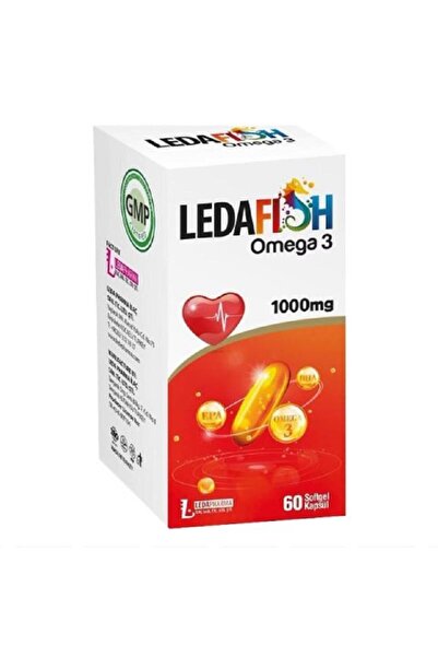 Ledafish STD ليدافيش أوميجا 3 1000 مجم 60 كبسولة هلامية (مفردة)
