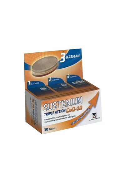 Sustenium Coq-10 Triple Action - 30 Tablets