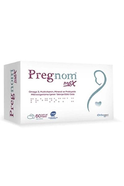 Pregnom كبسولة جل ناعمة بحد أقصى 60