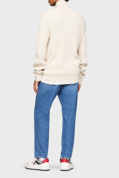 Tommy Jeans Yün Karışımlı Slim Fit Dik Yaka Fermuarlı Sweat Erkek SWEAT DM0DM19435 ACG