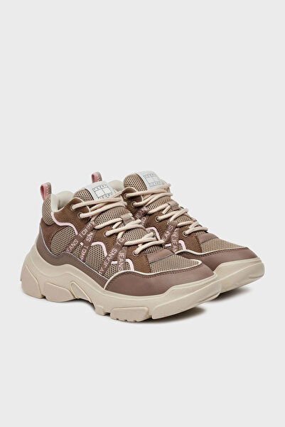 Tommy Jeans Logolu Kalın Tabanlı Sneaker Ayakkabı AYAKKABI EN0EN02619 PKO