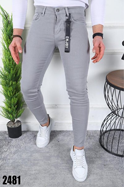 Enjoy RAHAT GİYİM LİKRALI PAMUKLU PARÇA BOYA JEANS