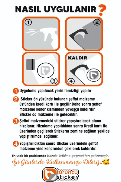 Turuncu Sticker Hard Wagon - Car - Motorcycle - Jdm Sticker Sticker 20X4 cm