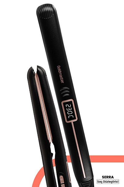 GOLDMASTER 2026 Sr Digital Display Keratin Ceramic Thin Plate Hair Straighten...