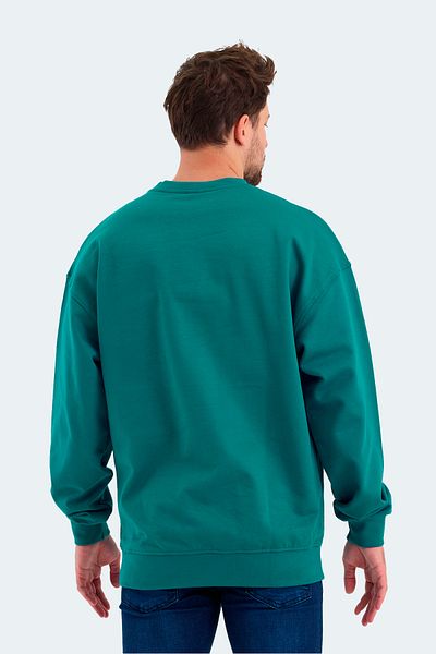 Slazenger Мъжки суитшърт VADIK - цвят петрол