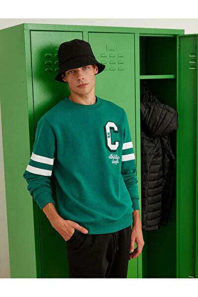 Koton Hanorac pentru colegiu, cu volană, cu gâtul rotund