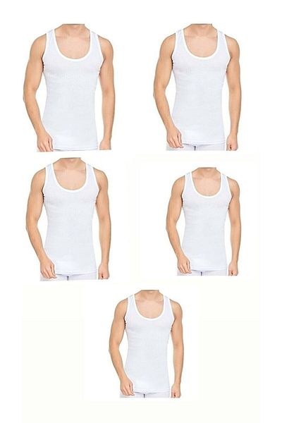 SİERNA Men's 5 Pack Cotton Singlet Srn-001458