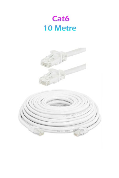 Cat 6 Ethernet Kablosu 10 Metre
