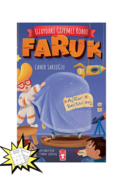 Timaş Çocuk Uzaydaki Gizemli Robot - Faruk / Boyama Hediyeli 2. 3. 4. Sınıf
