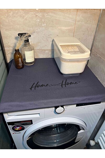 BAGAND Home Sweat Home Printed Washing Machine Cover
