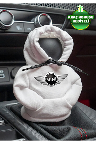 Freeyez Mini Cooper White Gear Shift Hoodie Car Gear Shift Outfit Shifter Fle...