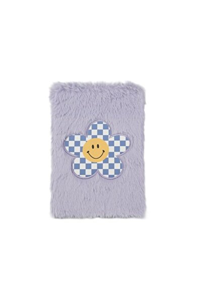 Syloon دفتر ملاحظات على شكل نجمة أرجوانية من القطيفة مقاس A5