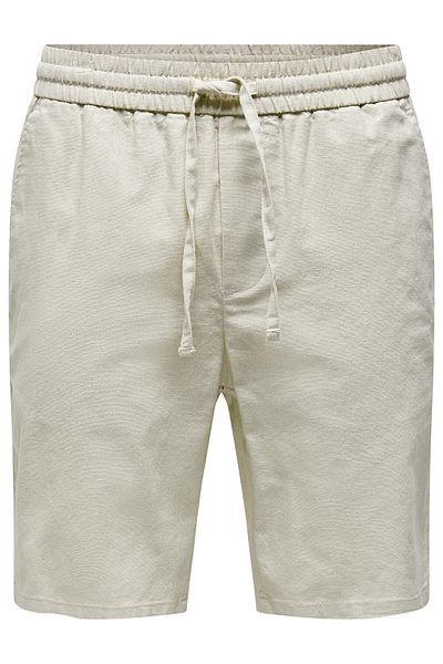 Only & Sons Shorts Unifarbene Bermuda Linus Shorts Mit Elastischem Bund Und Seitlichen Eingrifftaschen In Regula