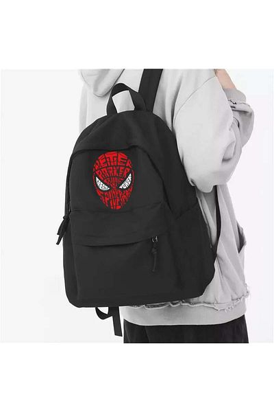 Aesthia Σακίδιο πλάτης MINGALONDON Spider-Man Head Printed Unisex