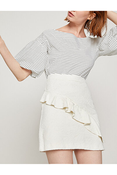 Koton Λεπτομερής φούστα με βολάν