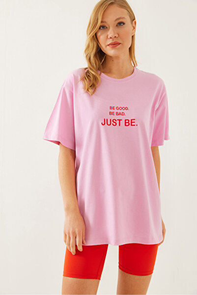 Yazılı T-shirt