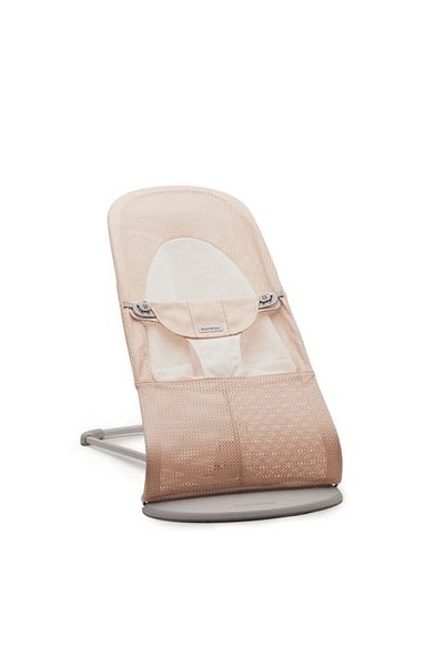 BabyBjörn BABYBJÖRN  Bouncer Balance Soft, Mesh Pearly Pink/White