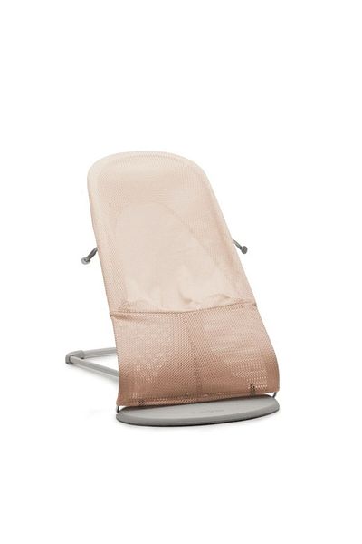 BabyBjörn BABYBJÖRN  Bouncer Balance Soft, Mesh Pearly Pink/White