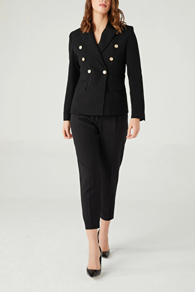 SERPİL Serpil Kadın Siyah Pantolon 33308