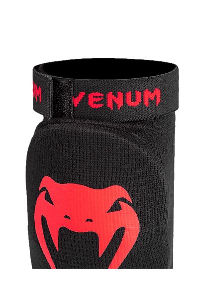 Venum Kontact Elbow Pads - Black/Red, One Size