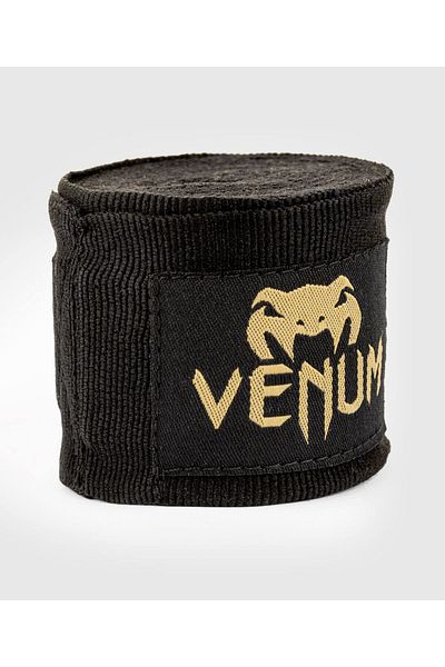 Venum KONTACT BOXING HANDWRAPS BLACK-GOLD 2.5m