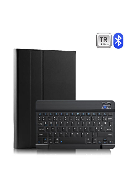 Microcase Huawei Matepad 10.4 Bah3-W09 Tablet ile uyumlu Bluetooth Türkçe Kla...