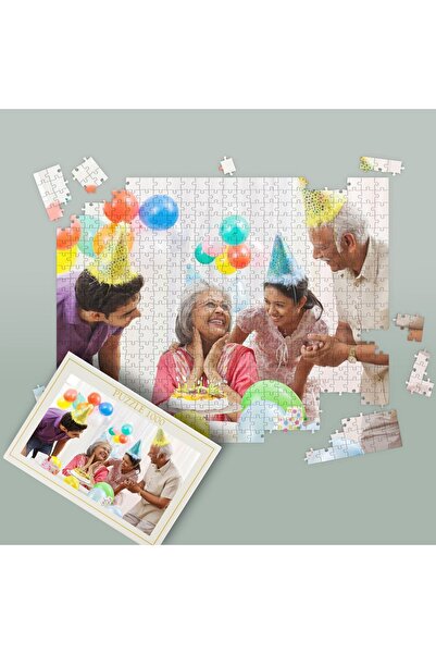DECOVIENO KİŞİYE ÖZEL FOTOĞRAF BASKILI KİŞİSELLEŞTİRİLMİŞ FOTO YAPBOZ PUZZLE ...