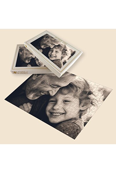 DECOVIENO 1000 Parça Kişiye Özel Fotoğraf Baskılı Kişiselleştirilmiş Fotoğraflı Puzzle Yapboz (68CM X 48CM)