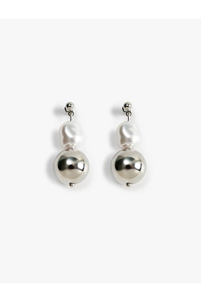 Koton Dangle Pearl Earrings