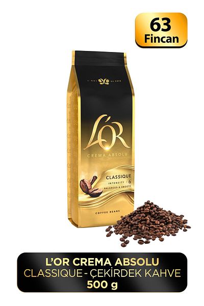 L'OR Crema Absolu Classic Core Coffee 500g