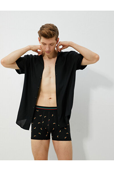 Koton Set boxer 3 piese din bumbac imprimat pepene verde