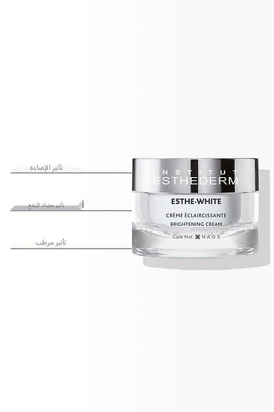 Institut Esthederm Esthe-White Moisturizing Daycare Anti-Wrinkle and Anti-Stain Brightening Day Cream 50ML
