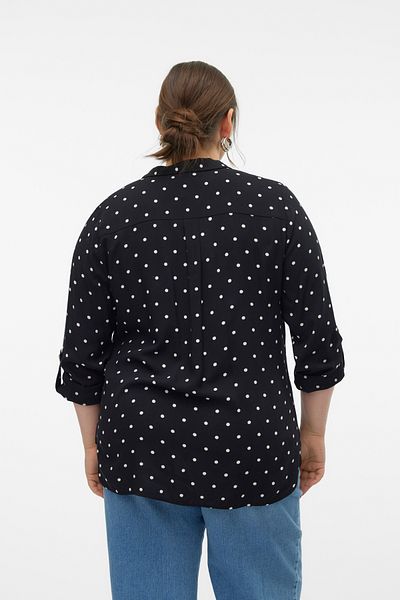 Veromoda Curve Neu VMBUMPY L/S Shirt - Curve Ga Noos