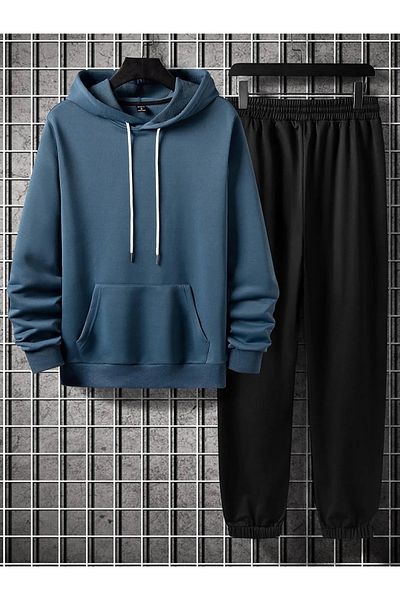 Machetta Unisex Σετ φόρμας με κουκούλα με 3 κλωστές με στάμπα Aloha