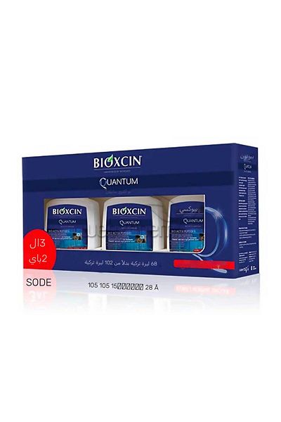 Bioxcin 300 مل للشعر الجاف والعادي، اشتري 3 واحصل على 2 - شامبو مضاد للتساقط للشعر الناعم