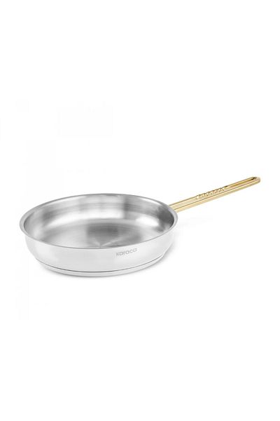 Karaca 14 cm Gold Steel Pan - Machete Induction Base