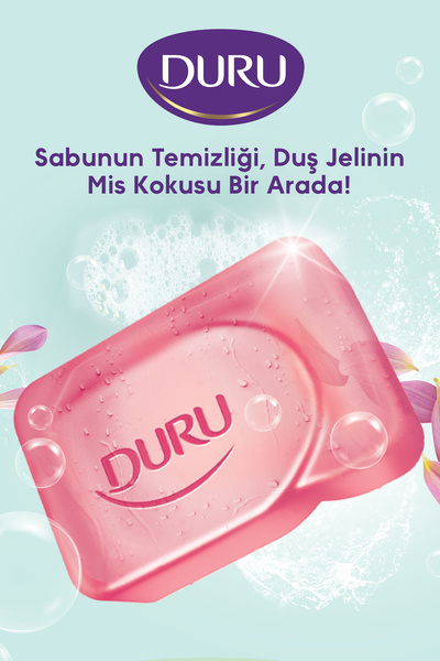 Duru Fresh Sensations Çiçek Tazeliği 16 Adet Duş Sabunu 4x600gr