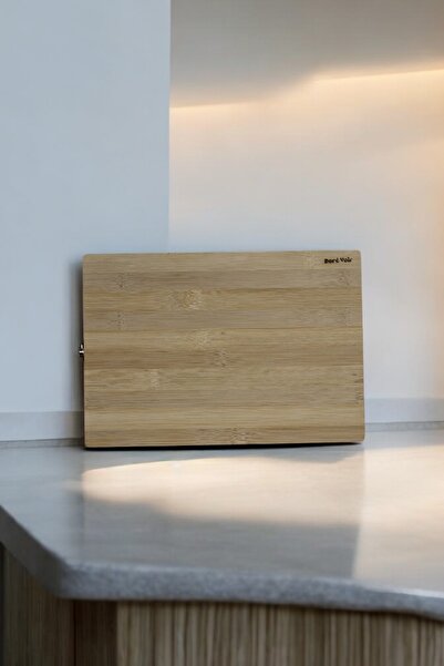 Dore Voir لوح تقطيع صغير الحجم من الخيزران مع حلقة تعليق - 30x20 سم